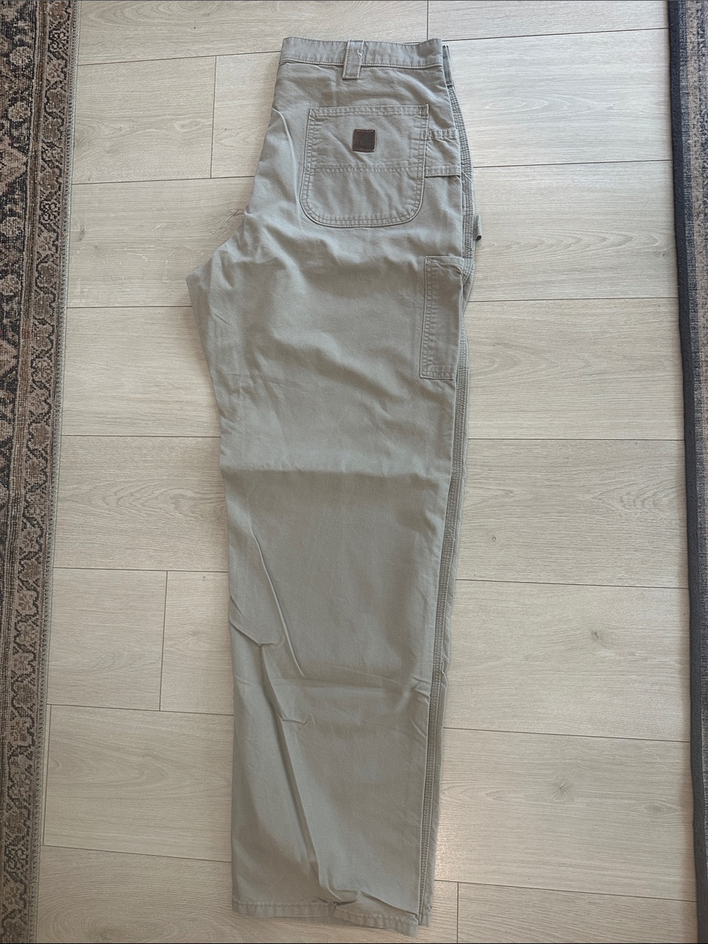 Carhartt Men's Cargo Pants in Light Tan